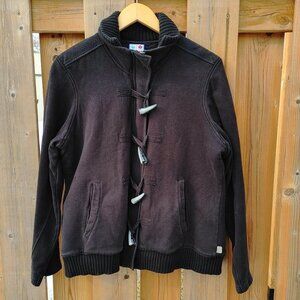 RARE HBC 2010 Vancouver Olympics TOGGLE Waist Jacket Bomber Style MAP 💚❤️💛💙